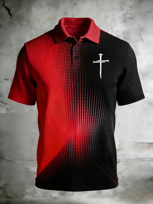 Men's Nail Cross Business Shirt