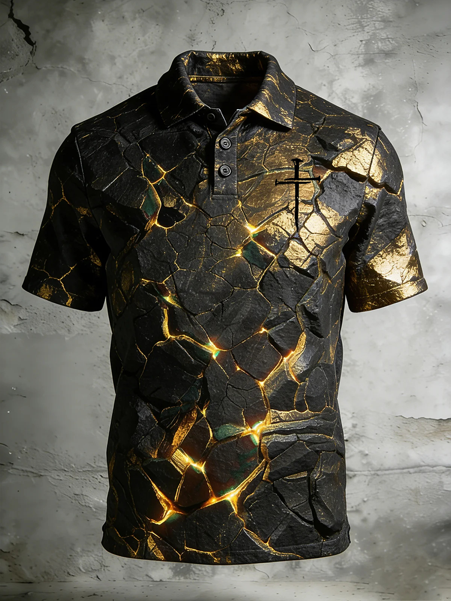 Men's Nail Cross Business Shirt