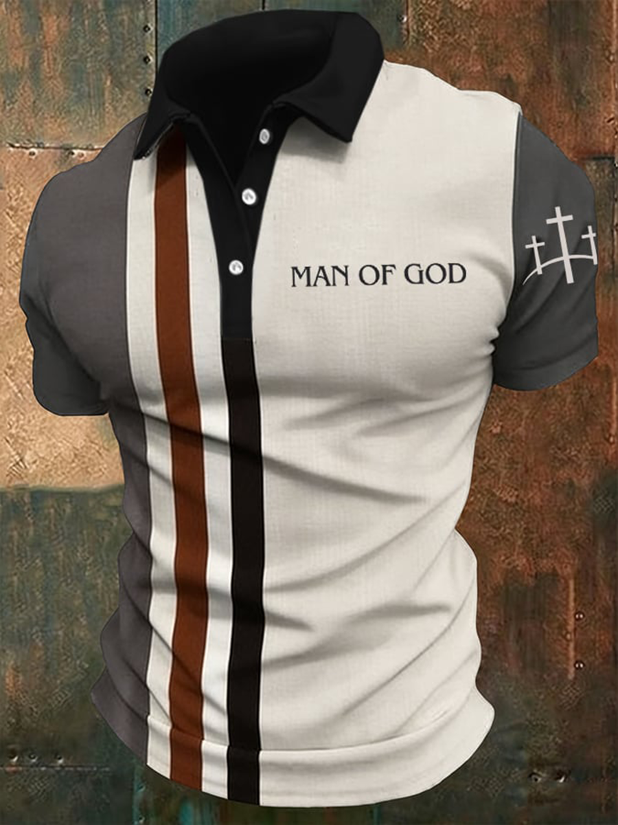 Men's Man Of God Business Shirt