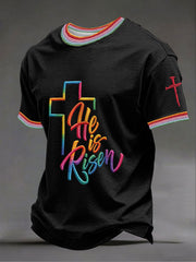 Men's 'He is risen' T-shirts
