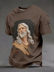 Men's Jesus Art Print T-Shirts