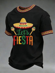 Men's Cinco de Mayo Printed Casual T-Shirt