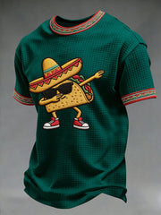 Men's Cinco de Mayo Printed Casual T-Shirt