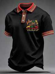 Men's Cinco de Mayo Printed Casual Shirt