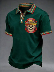 Men's Cinco De Mayo Print Short-Sleeve Top