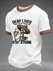 Men's Cinco de Mayo Printed Casual T-Shirt