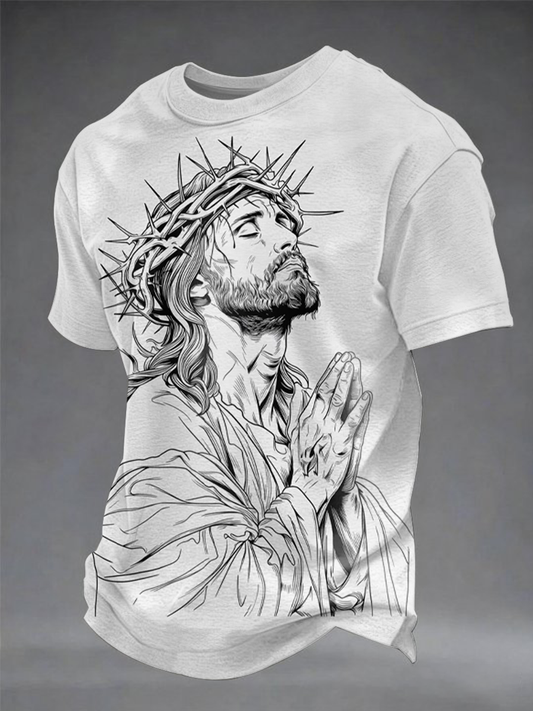 Men's Only God Can Judge Me Printed short sleeves t-shirt