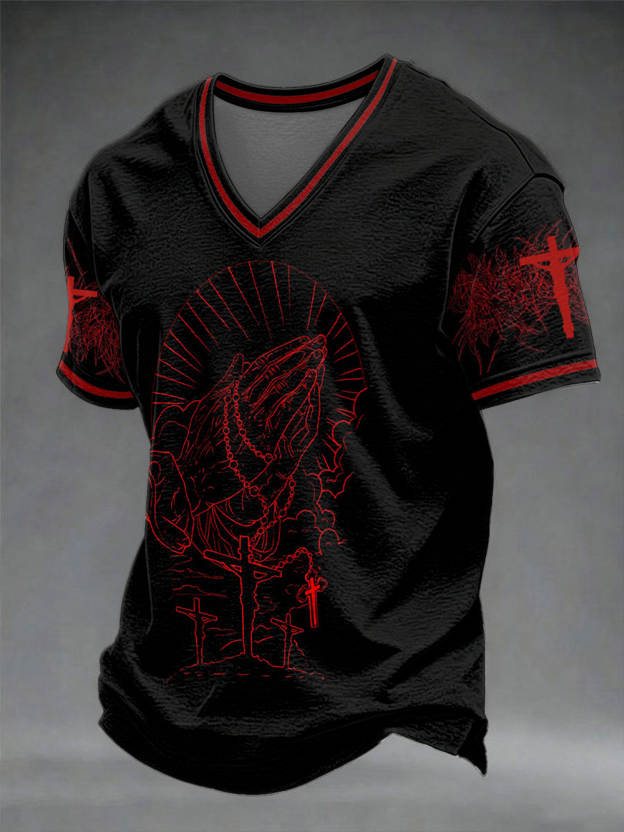 Men's Faith V-neck T-shirt