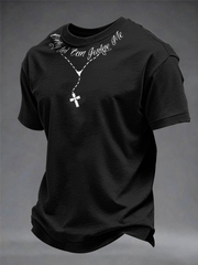 Men's Only God Can Judge Me Printed short sleeves t-shirt