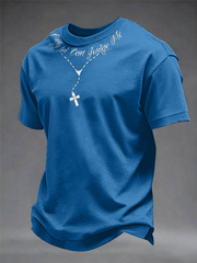 Men's Only God Can Judge Me Printed short sleeves t-shirt