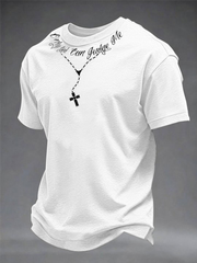 Men's Only God Can Judge Me Printed short sleeves t-shirt