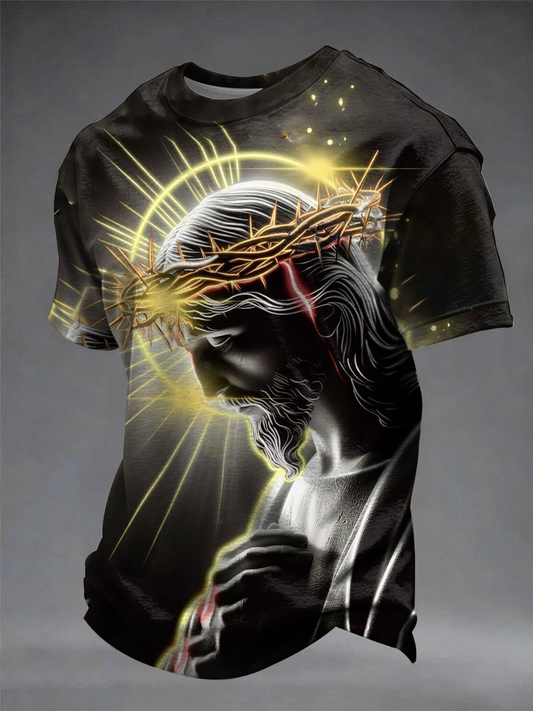 Men's Jesus short sleeves t-shirt