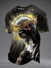 Men's Jesus short sleeves t-shirt