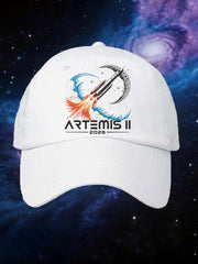 Unisex Artemis II 2026 Return To The Moon For All Humanity Print Hat