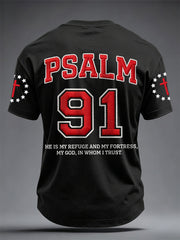 Men's Psalm 91 Christian T-shirts