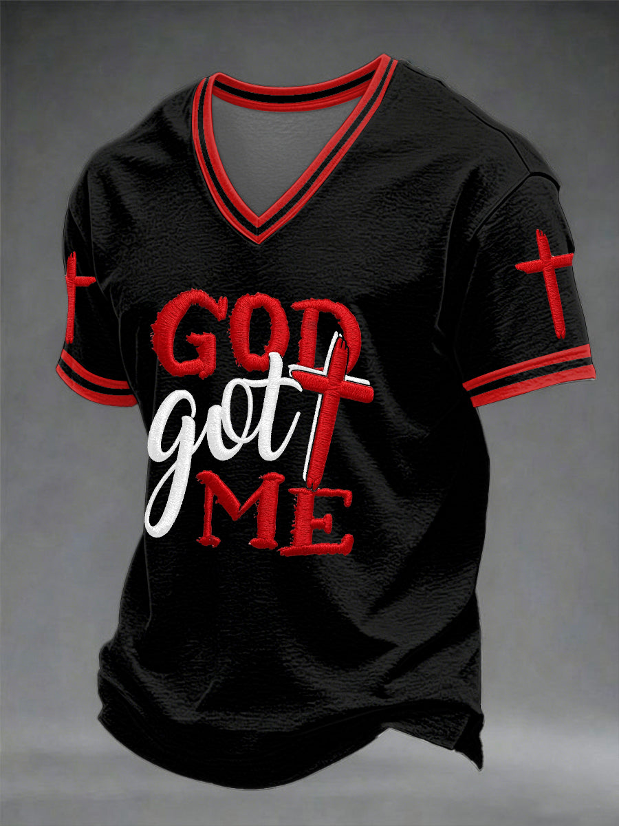 Men's Faith V-neck T-shirt