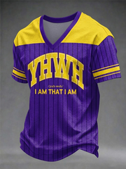 Men's YHWH V-neck T-shirt