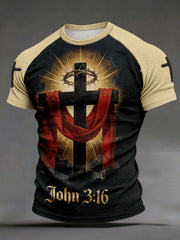 Men's John 3:16 Waffle T-Shirts