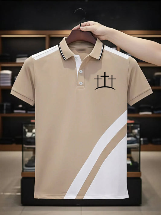 Men's Faith Print Casual Top
