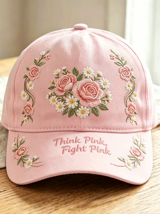 Unisex floral print Hat