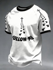 Men's Faith Printed Casual short sleeves t-shirt