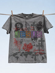 Men's Jesus Short Sleeves T-shirt