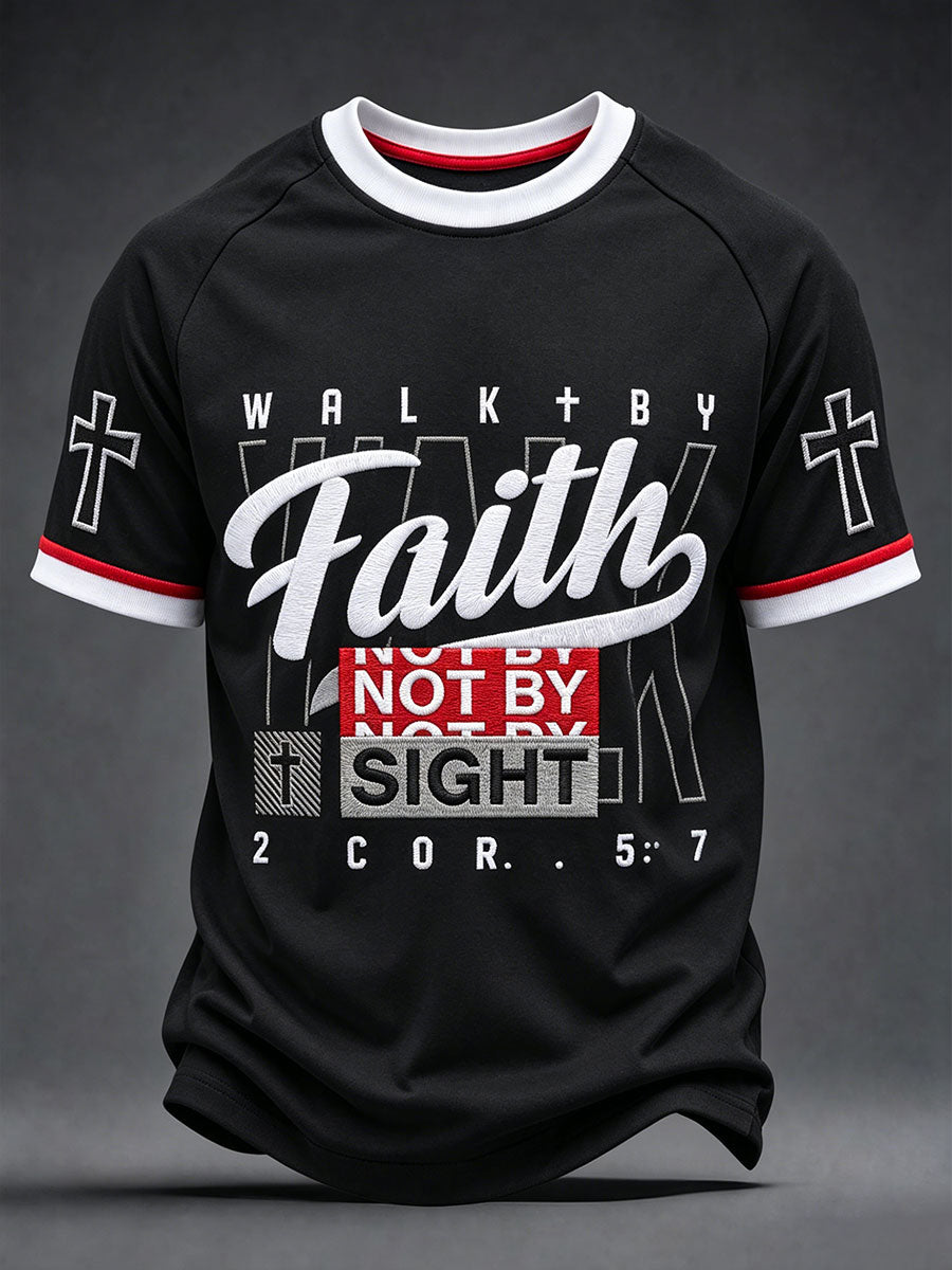 Men's "Walk by Faith, Not by Sight" T-shirts
