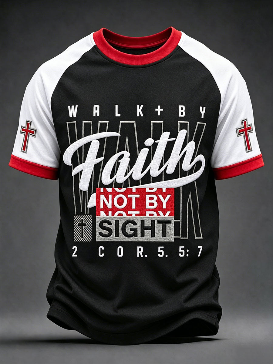Men's "Walk by Faith, Not by Sight" T-shirts