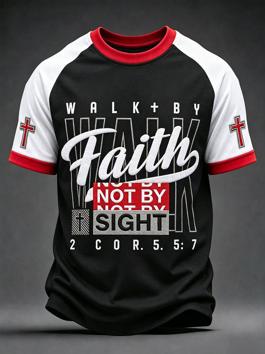 Men's "Walk by Faith, Not by Sight" T-shirts