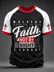 Men's "Walk by Faith, Not by Sight" T-shirts