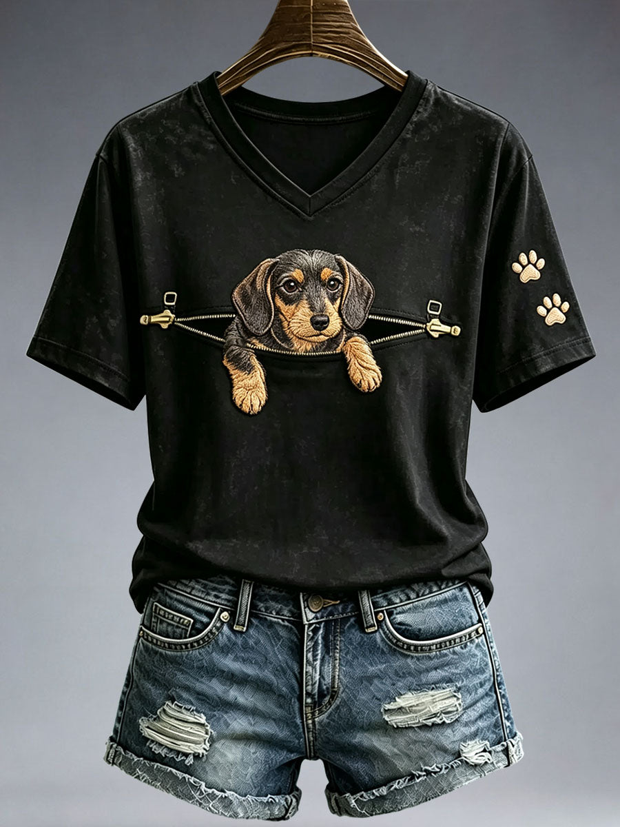 Women's Lovely Dachshund T-Shirt