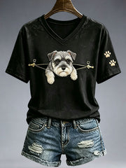 Women's Lovely Schnauzer T-Shirt