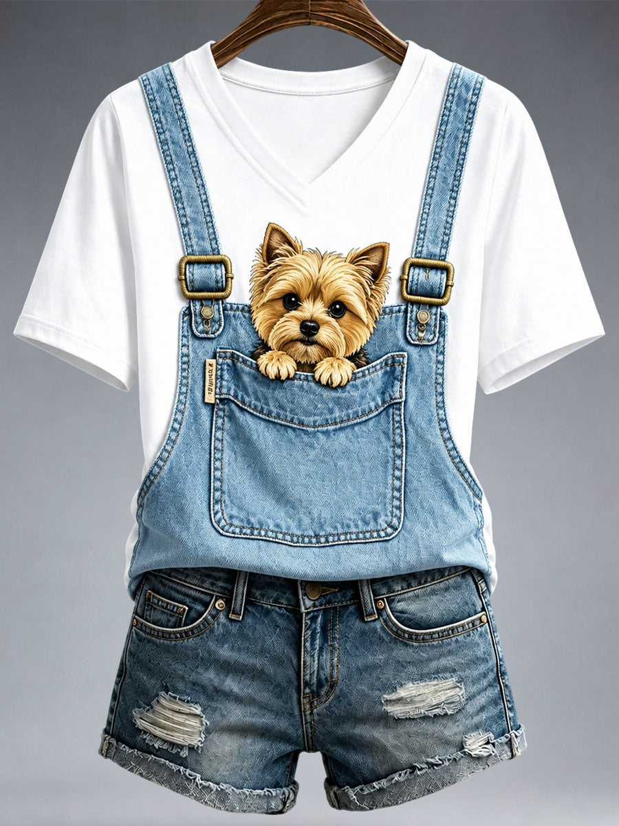 Women's Lovely Yorkshire Terrier T-Shirt