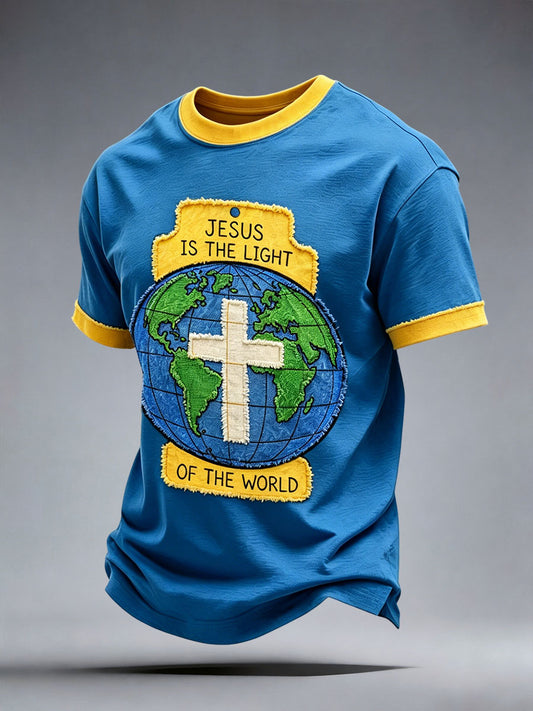 Men's Jesus Is The Light Of The World T-shirt