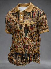 Men's Faith Print Casual Shirt