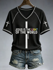 Women's Jesus Is The Light Of The World T-Shirt
