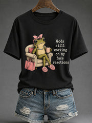 Women’s Funny Christian Print Casual T-Shirt