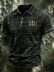Men's faith polo shirt