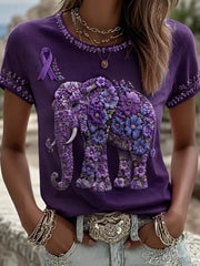 Women's short-sleeved T-shirt