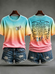 Women's 'Stay Salty' Print Casual T-Shirt