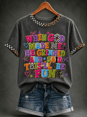 Women's Christian When Made Me Short Sleeve T-shirt