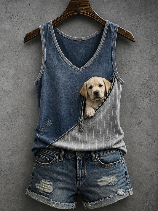 Women's Lovely Labrador Retriever Tank Top