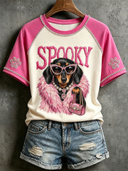 Women's Spooly Dachshund T-shirts