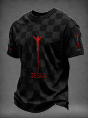 Men's JESUS Printed T-shirt