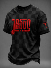 Men's JESUS Printed T-shirt