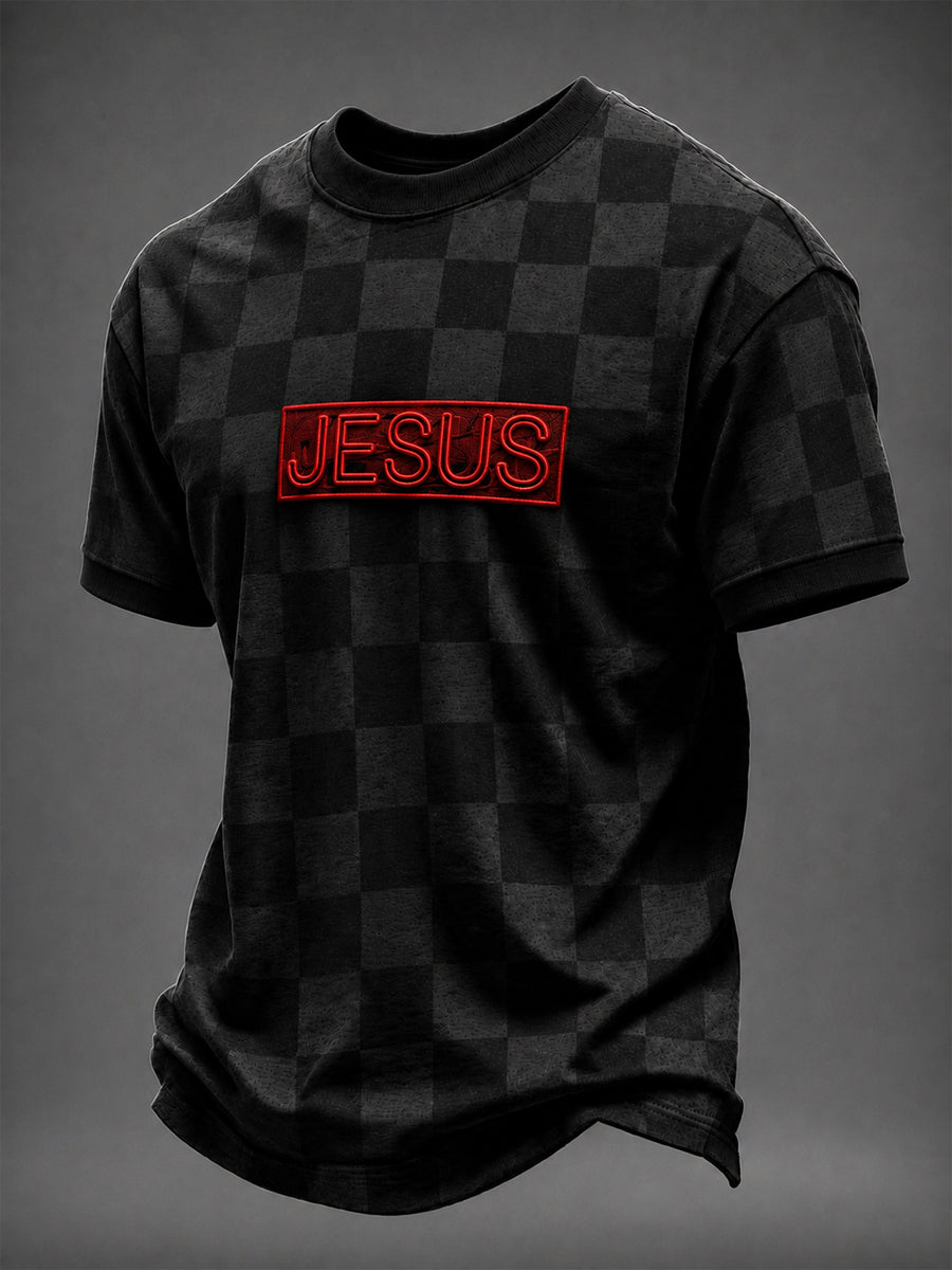 Men's JESUS Printed T-shirt