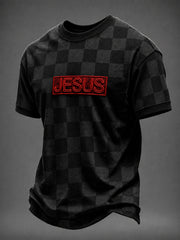 Men's JESUS Printed T-shirt