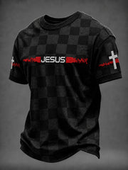 Men's JESUS Printed T-shirt