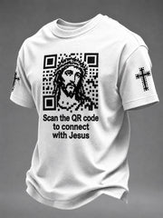 Men's JESUS Printed T-shirt