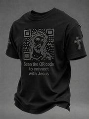 Men's JESUS Printed T-shirt